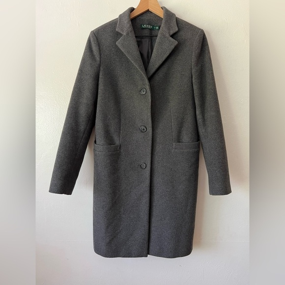 Ralph Lauren Wool-Blend Coat - Picture 1 of 5